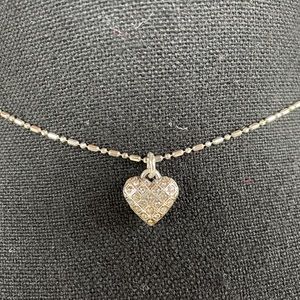 Brighton Crystal Heart Choker